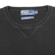 画像3: 00's Polo Ralph Lauren 前V コットンニット "BLACK" (3)