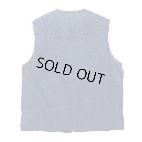 画像2: 70's Eddie Bauer デニムダウンベスト (2)