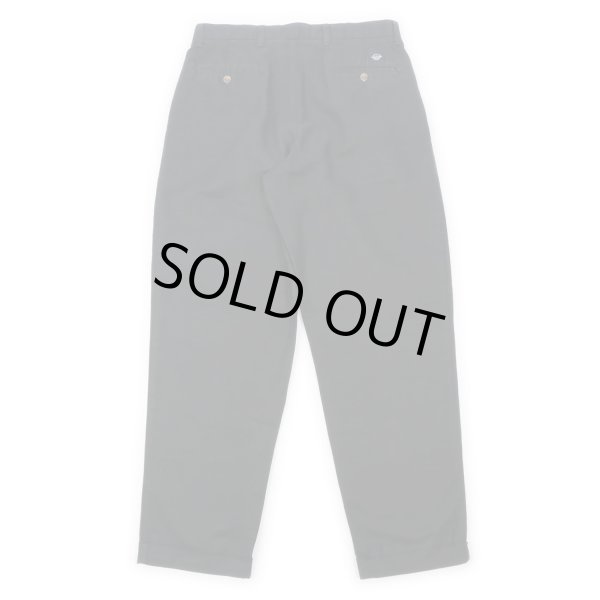 画像2: 90's DOCKERS 2タック リネントラウザー (2)