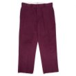 画像1: 90's Dickies 874 ワークパンツ "Burgundy / MADE IN USA" (1)