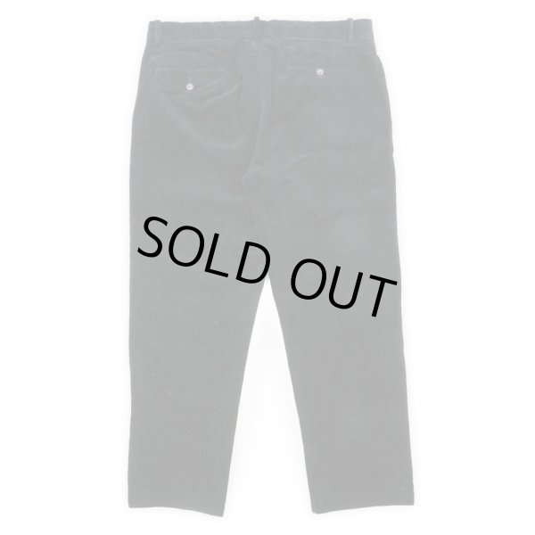 画像2: 90's Polo Ralph Lauren 太畝コーデュロイトラウザー “BLACK / SUFFIELD PANT” (2)