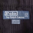 画像3: 90's Polo Ralph Lauren 太畝コーデュロイトラウザー “BLACK / SUFFIELD PANT” (3)