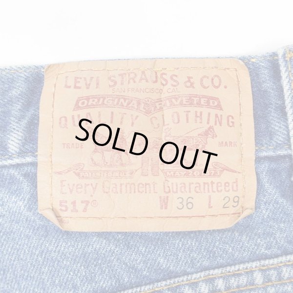 画像3: Early 00's Levi's 517 ブーツカット デニムパンツ "W36 L29" (3)