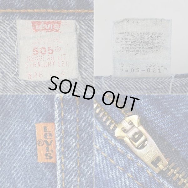 画像4: 90's Levi's 505 デニムパンツ "W36 L29 / MADE IN USA" (4)