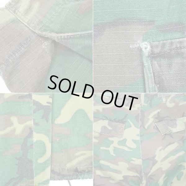 画像5: 60's US.ARMY ERDL グリーンリーフカモ柄 ジャングルファティーグパンツ "SMALL-SHORT" (5)