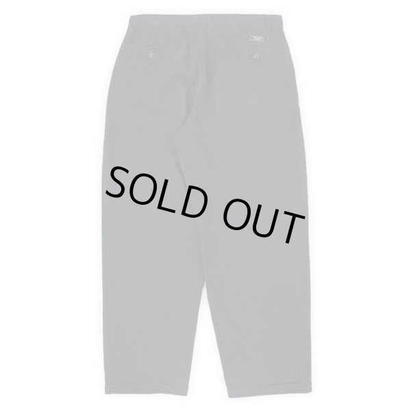 画像2: 90's Polo Ralph Lauren 2タック チノトラウザー "ANDREW PANT / BLACK" (2)