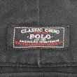 画像3: 90's Polo Ralph Lauren 2タック チノトラウザー "ANDREW PANT / BLACK" (3)