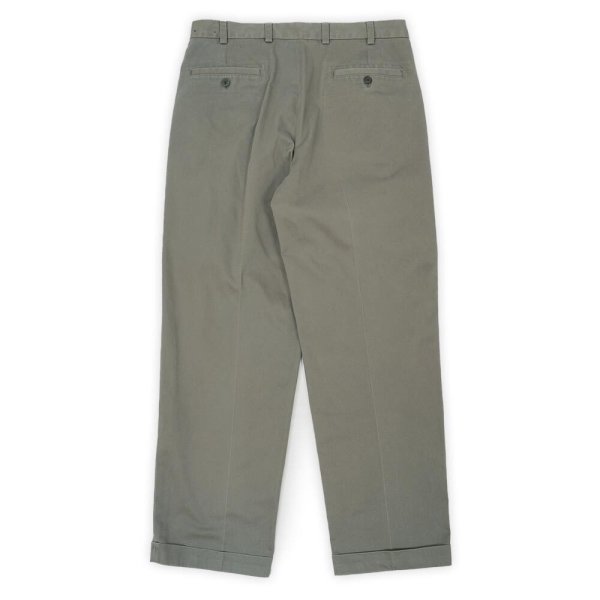 画像2: 00's Brooks Brothers 2タック チノトラウザー "ELLIOT / W34 L30" (2)