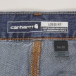 画像3: 00's Carhartt ダブルニー デニムペインターパンツ "W34 L30" (3)