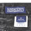 画像3: 90-00's LANDS' END ブラックデニムパンツ "MADE IN USA / W35 L32相当" (3)