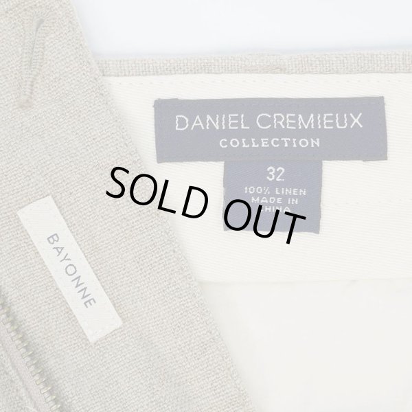 画像3: 00's DANIEL CREMIEUX ノータック リネンショーツ "DEADSTOCK" (3)