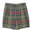 画像1: 90's DOCKERS 2タック コットンショーツ "DEADSTOCK / GREEN Plaid" (1)