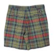 画像2: 90's DOCKERS 2タック コットンショーツ "DEADSTOCK / GREEN Plaid" (2)