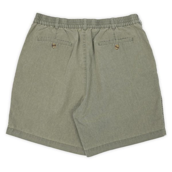 画像2: 90's Bugle Boy 2タック キャンバスショーツ (2)