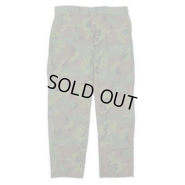 画像5: 60's シビリアンリーフカモ柄 セットアップ “DEADSTOCK” (5)