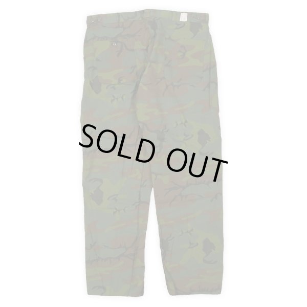 画像6: 60's シビリアンリーフカモ柄 セットアップ “DEADSTOCK” (6)