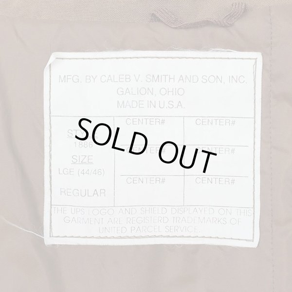 画像3: 00's UPS ハーフジップ プルオーバージャケット "MADE IN USA" (3)