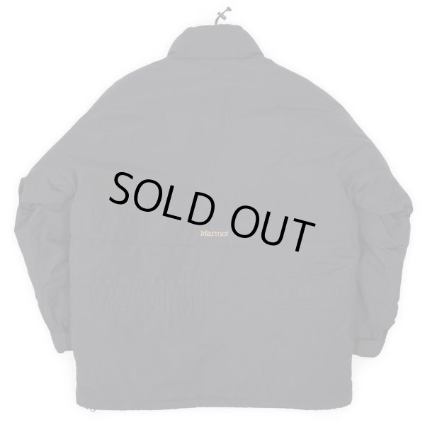 画像2: 90's MARMOT ダウンジャケット "ALL BLACK / MemBrain" (2)