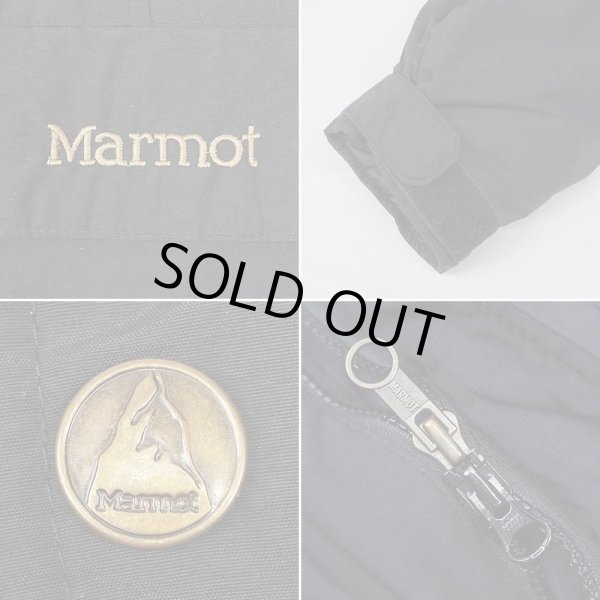 画像5: 90's MARMOT ダウンジャケット "ALL BLACK / MemBrain" (5)