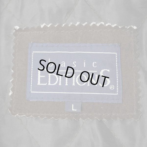 画像2: 90's BASIC EDITIONS フルジップ ヌバックスタジャン (2)