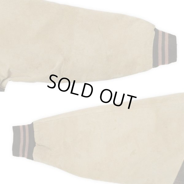 画像4: 90's BASIC EDITIONS フルジップ ヌバックスタジャン (4)