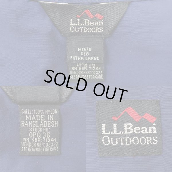 画像3: 00's L.L.Bean ナイロンアノラックパーカー (3)