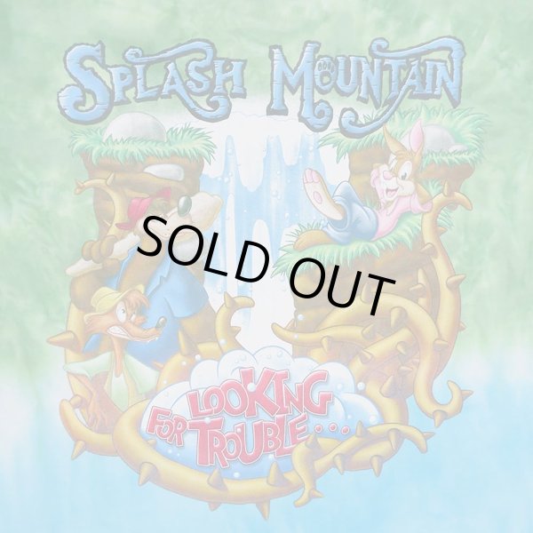 画像4: 00's Disney “Splash Mountain” タイダイTシャツ (4)