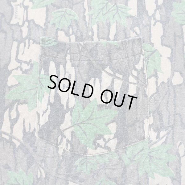 画像2: 90's unknown リアルツリーカモ柄 ポケットTシャツ (2)