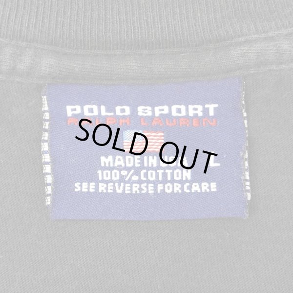 画像3: 90's POLO SPORT ロゴプリントTシャツ "MADE IN USA" (3)