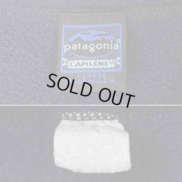 画像2: 90's Patagonia CAPILENE ヘンリーネックフリース "MADE IN USA" (2)