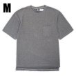 画像1: 【M】90's STEEL BRIDGE コットンピケ ポケットTシャツ "NAVY / MADE IN USA / DEADSTOCK" (1)