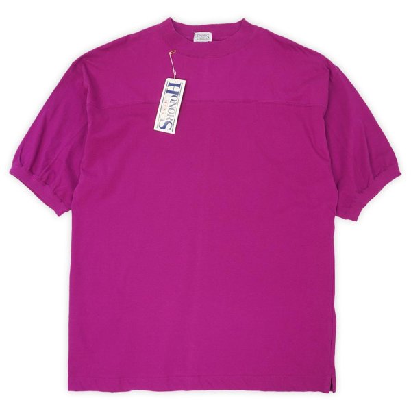 画像1: 90's HONORS フットボールTシャツ "DEADSTOCK / PURPLE" (1)