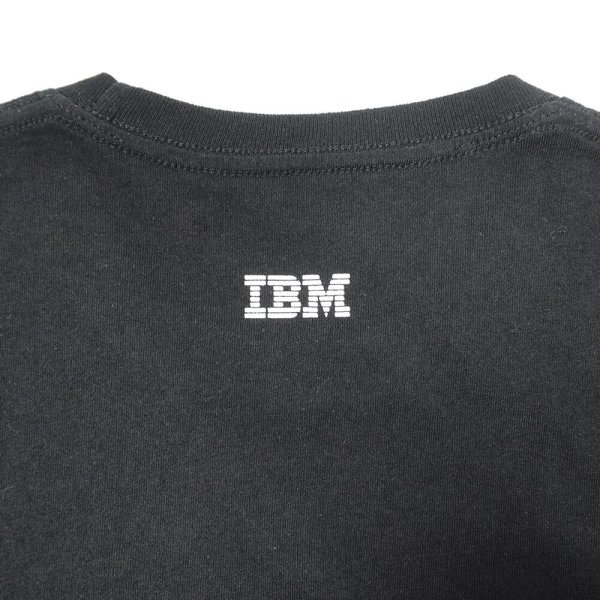 画像2: 00's IBM ロゴプリントTシャツ (2)