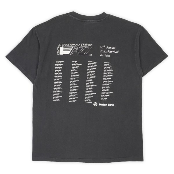 画像2: 90's Central PA Mellon Jazz Festival 両面プリントTシャツ "MADE IN USA" (2)