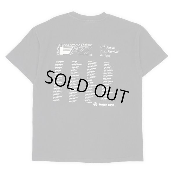 画像2: 90's Central PA Mellon Jazz Festival 両面プリントTシャツ "MADE IN USA" (2)