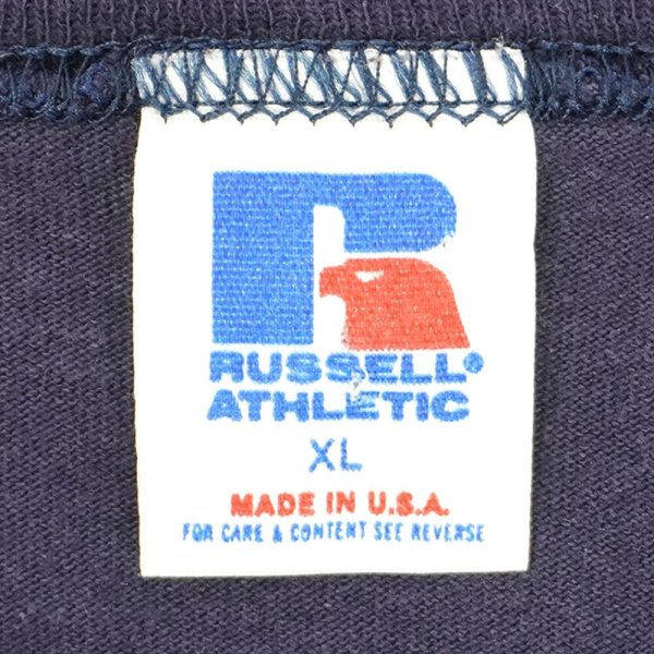画像2: 80's RUSSELL 両面プリントTシャツ "MADE IN USA" (2)