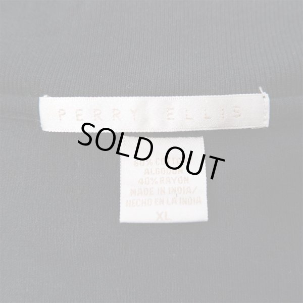 画像2: 90’s PERRY ELLIS L/S モックネックカットソー (2)