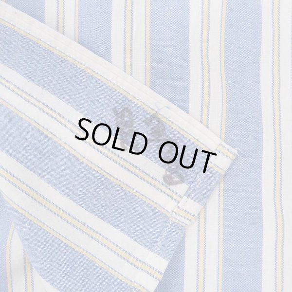 画像5: 90's Eddie Bauer マルチストライプ柄 ボタンダウンシャツ (5)