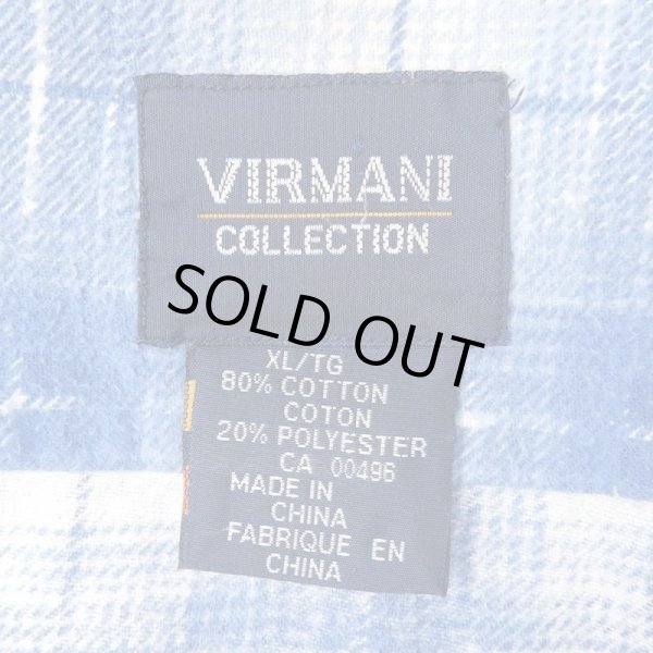 画像2: 90's VIRMAN COLLECTION プリントネルシャツ (2)