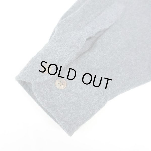 画像4: 00's ST JOHN'S BAY シャモアクロス ワークシャツ "CHARCOAL GRAY" (4)