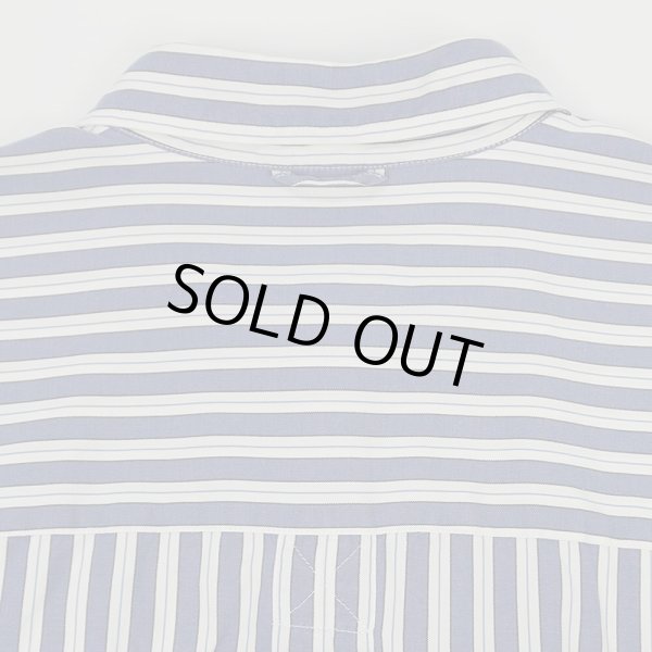 画像4: 90's Eddie Bauer マルチストライプ柄 ボタンダウンシャツ "白タグ" (4)