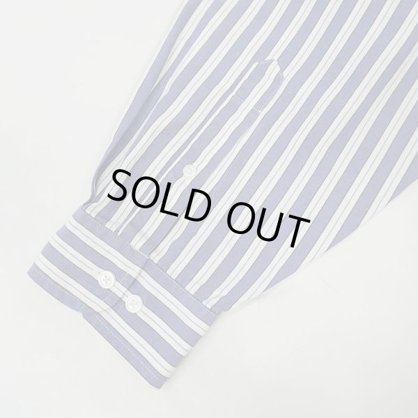 画像5: 90's Eddie Bauer マルチストライプ柄 ボタンダウンシャツ "白タグ" (5)