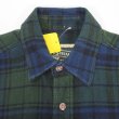 画像3: 00's FIELD & STREAM ヘビーネルシャツ “Green×Navy Plaid” (3)