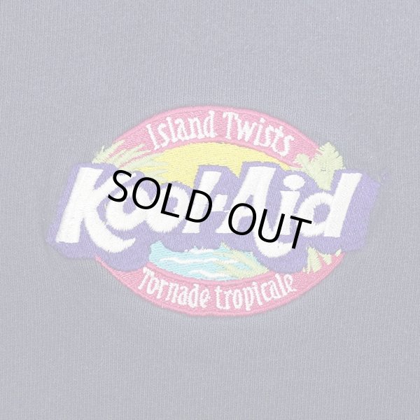 画像2: 90's Kool-Aid ロゴ刺繍 スウェット "Fruit of the loom Body / MADE IN USA" (2)