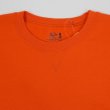 画像3: 00's Fruit of the loom 前V ブランクスウェット "DEADSTOCK / ORANGE" (3)