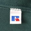 画像3: 90's RUSSELL 前V ブランクスウェット "MADE IN USA / BLUE GREEN" (3)