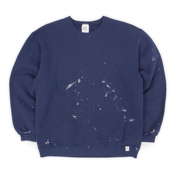 画像1: 90's RUSSELL ブランクスウェット "MADE IN USA / NAVY" (1)