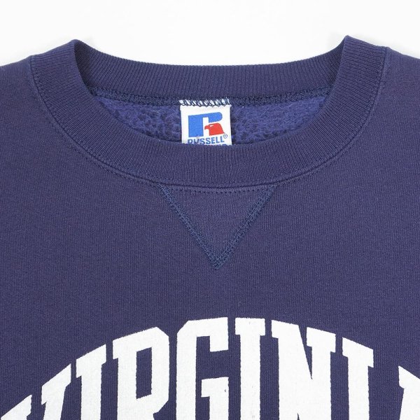 画像4: 90's RUSSELL カレッジプリント スウェット "MADE IN USA" (4)