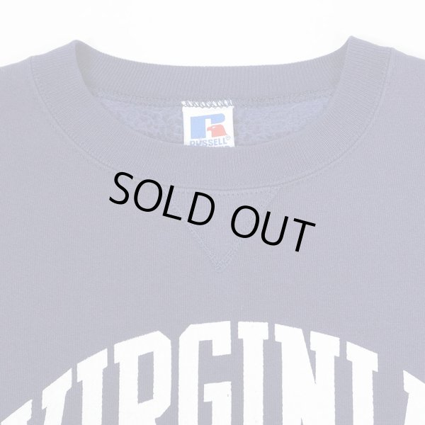 画像4: 90's RUSSELL カレッジプリント スウェット "MADE IN USA" (4)