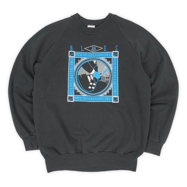 画像1: 80's JJ's BLUES FESTIVAL プリントスウェット "MADE IN USA" (1)